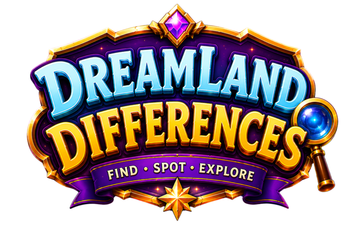 Dreamland Differences · Find · Spot · Explore
